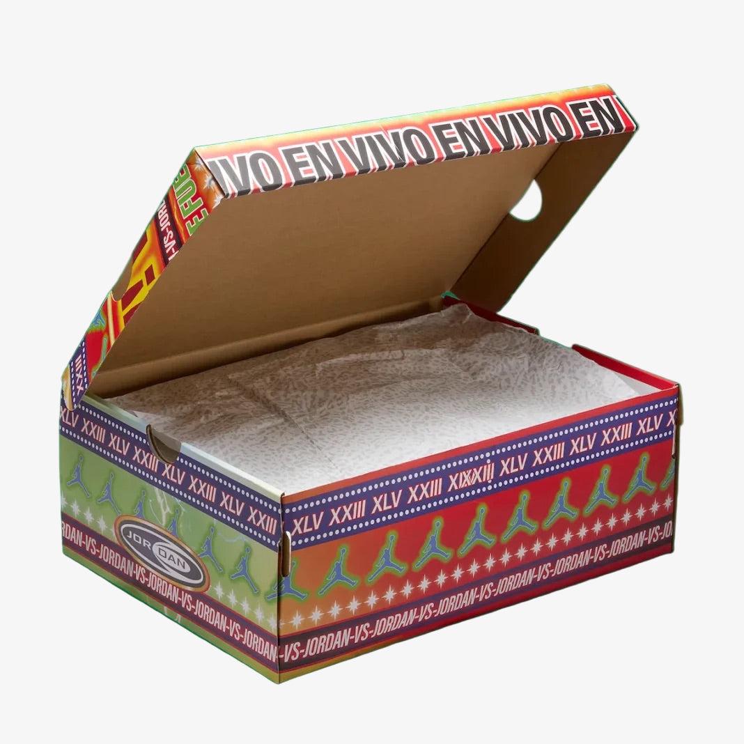 Air Jordan 3 Retro 'Mexico El Vuelo / Que Fuerza - Mas Vale Mana' (2025) [IO1752-100] Athletic Basketball Sports Sneakers in Summit White / Metallic Gold - Pine Green - Red for Unisex Adult Mens - AVBL MRKT (13)