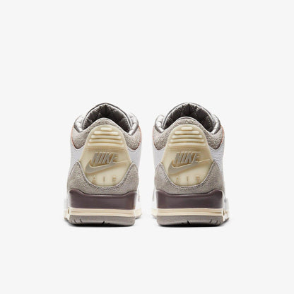Air Jordan 3 Retro SP x A Ma Maniére 'Raised By Women' (2021) (Womens) [DH3434-110] Athletic Basketball Sports Sneakers in Praline / White - Sail for Unisex Adult Female Ladies Girls WMNS - AVBL MRKT (6)