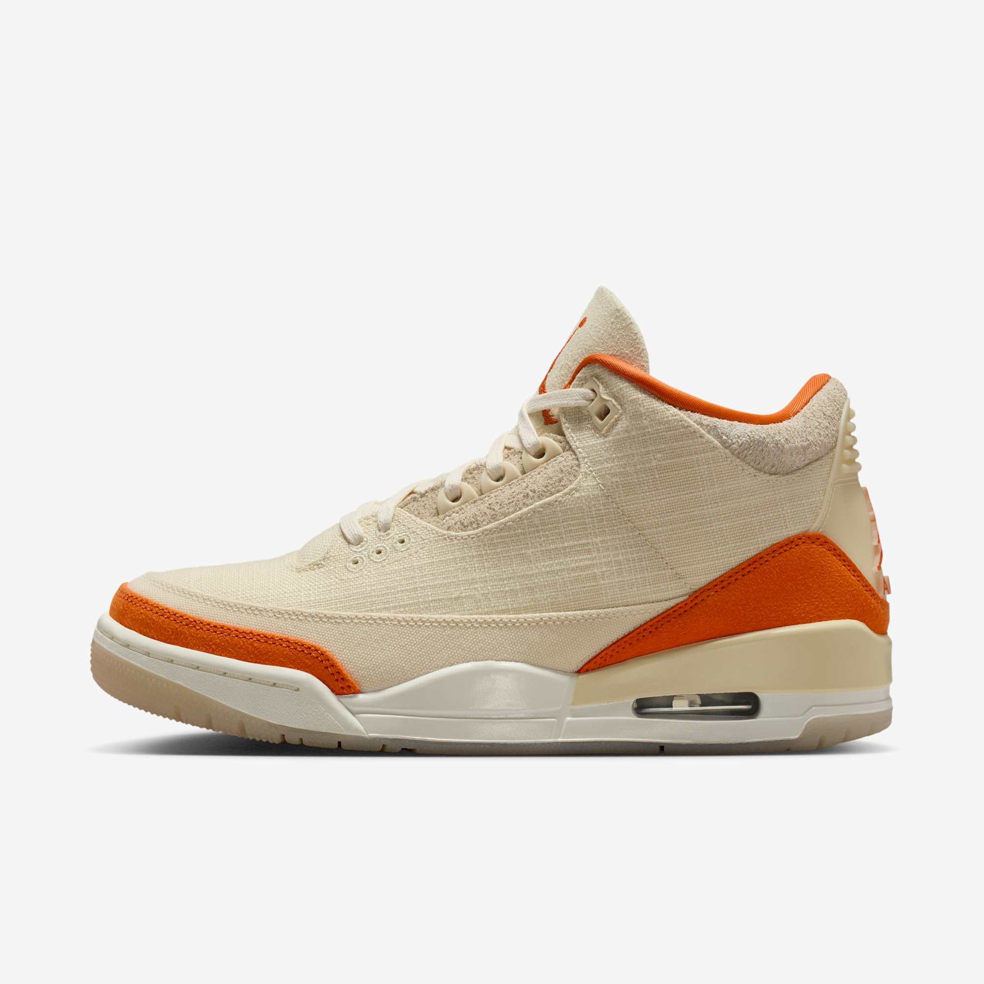 Air Jordan 3 Retro TEX 'Starfish / Orange Trance' (2025) (Womens) [IH7694-200] Athletic Basketball Sports Sneakers in Orange Trance / Sail - Starfish for Unisex Adult Female Ladies Girls WMNS - AVBL MRKT (2)