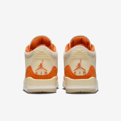 Air Jordan 3 Retro TEX 'Starfish / Orange Trance' (2025) (Womens) [IH7694-200] Athletic Basketball Sports Sneakers in Orange Trance / Sail - Starfish for Unisex Adult Female Ladies Girls WMNS - AVBL MRKT (6)