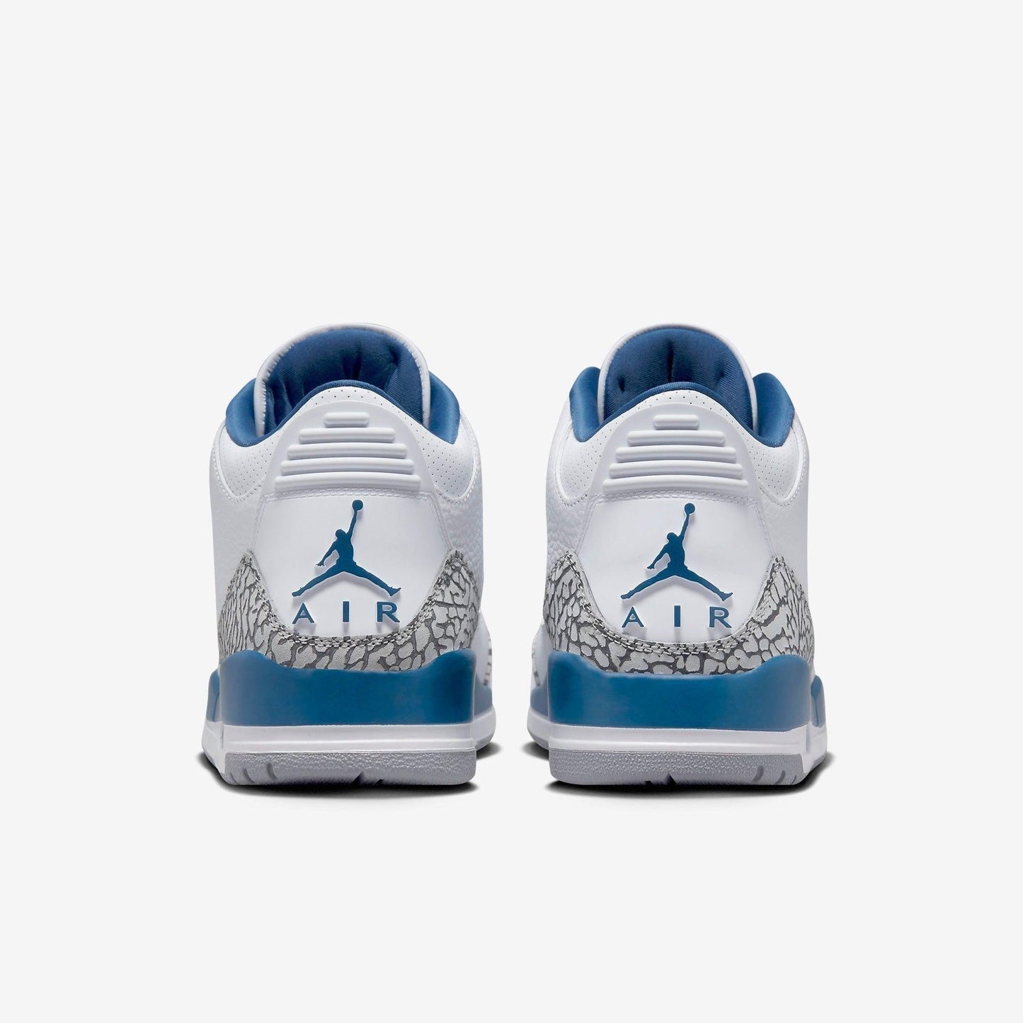 Air Jordan 3 Retro 'Washington Wizards' (2023) [CT8532-148] Athletic Basketball Sports Sneakers in White / Metallic Copper - Navy Blue for Unisex Adult Mens - AVBL MRKT (6)