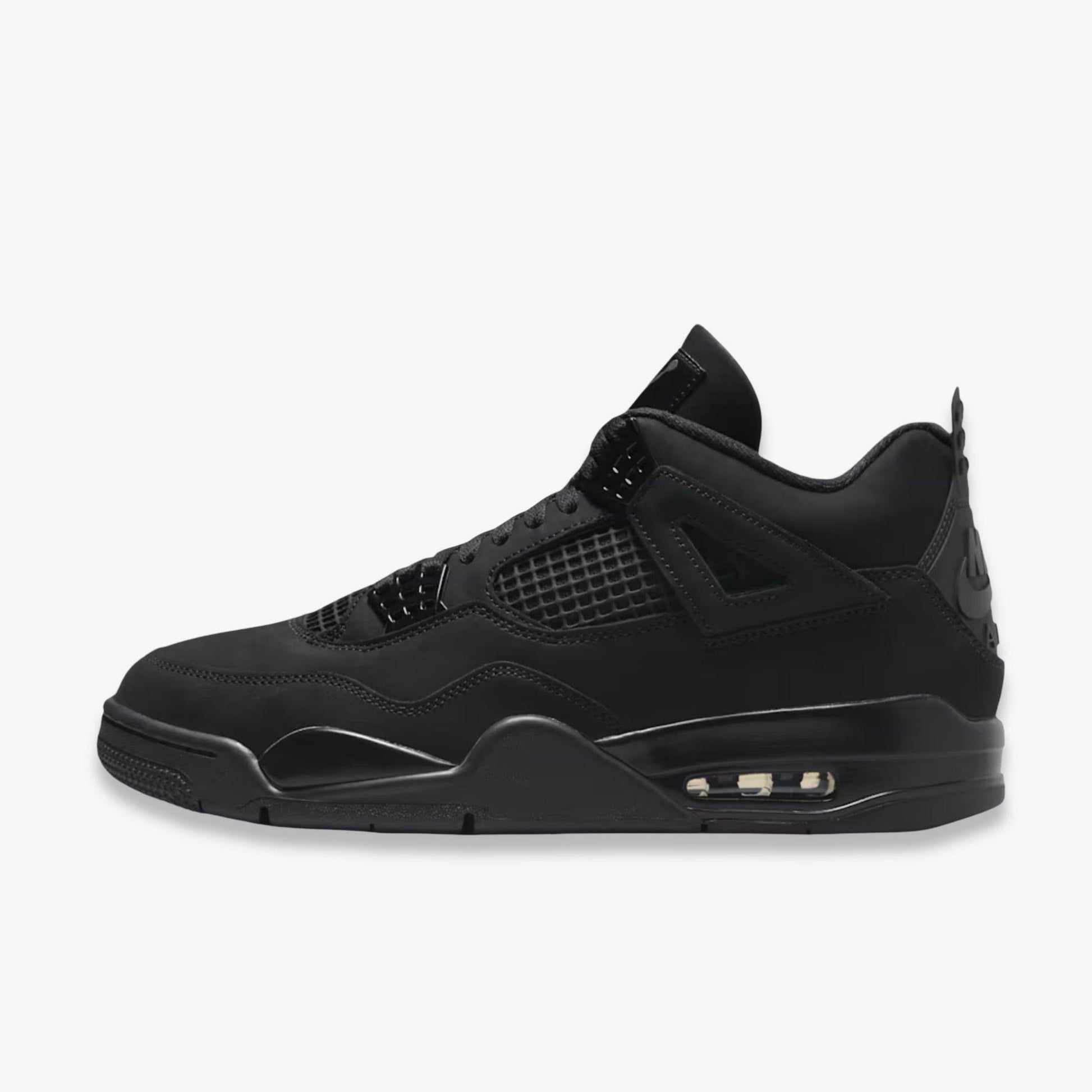 Air Jordan 4 Retro 'Black Cat' (2025) [FV5029-010] Athletic Basketball Sports Sneakers in Black / Black - Light Graphite for Unisex Adult Mens - AVBL MRKT (2)