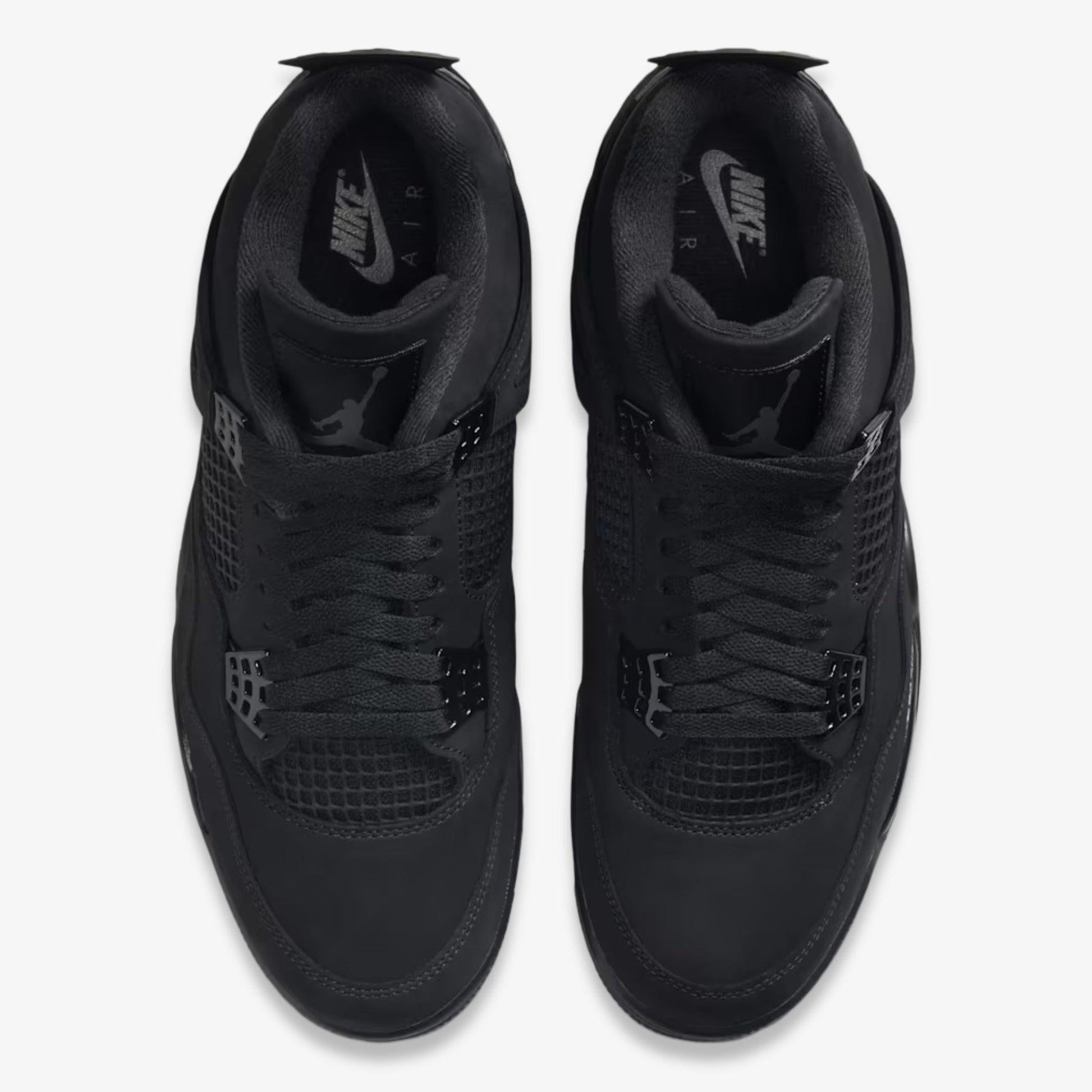 Air Jordan 4 Retro 'Black Cat' (2025) [FV5029-010] Athletic Basketball Sports Sneakers in Black / Black - Light Graphite for Unisex Adult Mens - AVBL MRKT (5)
