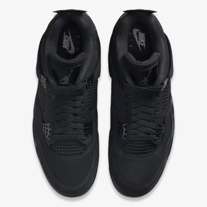 Air Jordan 4 Retro 'Black Cat' (2025) [FV5029-010] Athletic Basketball Sports Sneakers in Black / Black - Light Graphite for Unisex Adult Mens - AVBL MRKT (5)