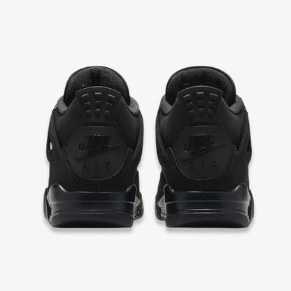 Air Jordan 4 Retro 'Black Cat' (2025) (GS) [IB4171-010] Athletic Basketball Sports Sneakers in Black / Black - Light Graphite for Unisex Youth Kids Junior Boys Girls - AVBL MRKT (6)