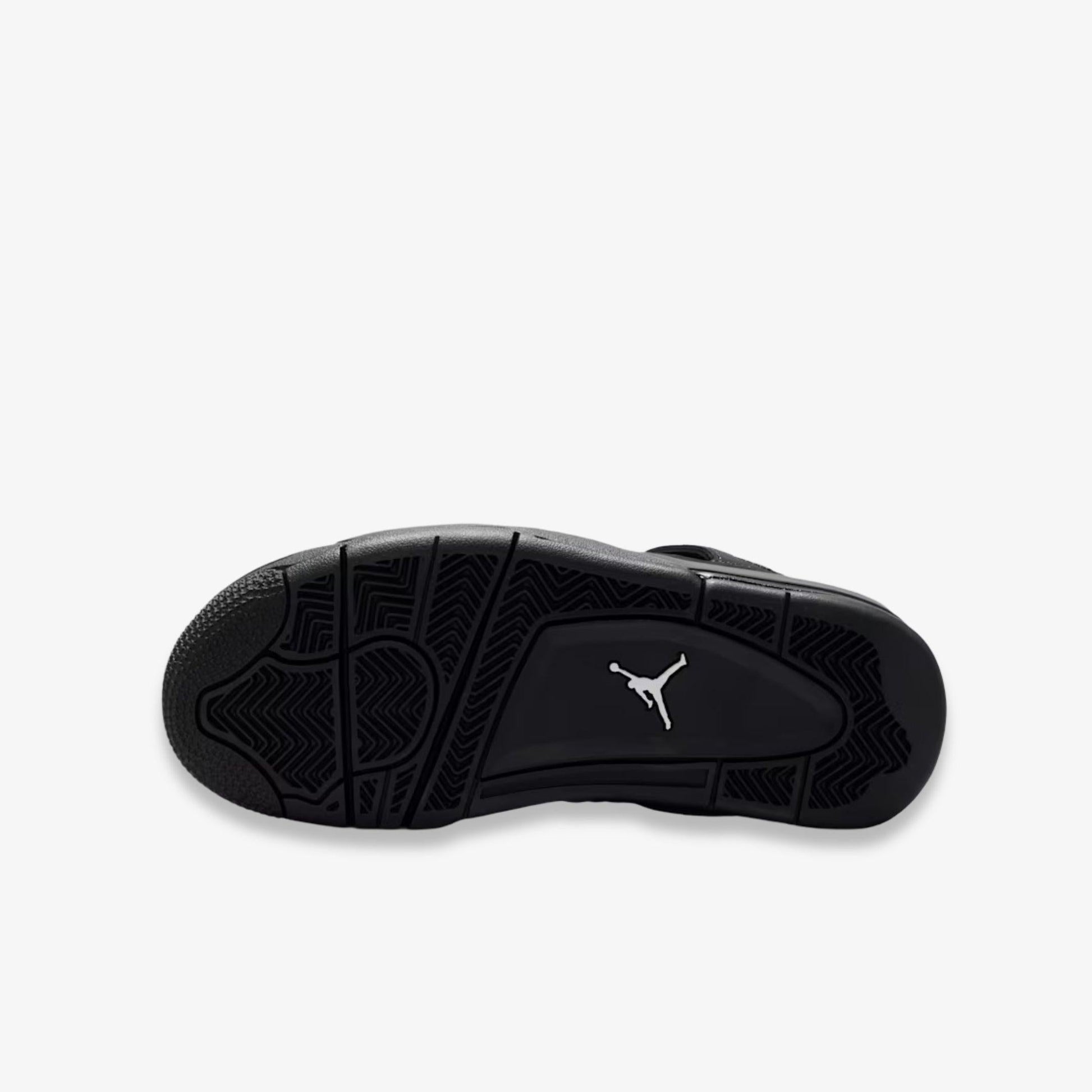 Air Jordan 4 Retro 'Black Cat' (2025) (GS) [IB4171-010] Athletic Basketball Sports Sneakers in Black / Black - Light Graphite for Unisex Youth Kids Junior Boys Girls - AVBL MRKT (9)