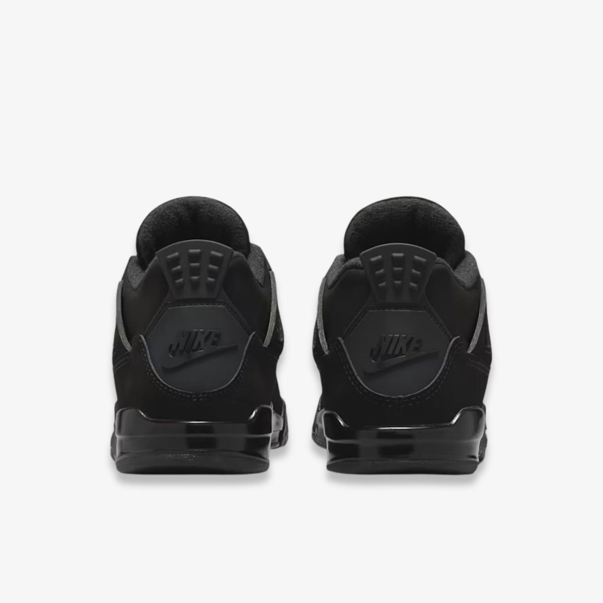 Air Jordan 4 Retro 'Black Cat' (2025) (PS) [IB4388-010] Athletic Basketball Sports Sneakers in Black / Black - Light Graphite for Unisex Little Kids Pre-School Boys Girls - AVBL MRKT (6)