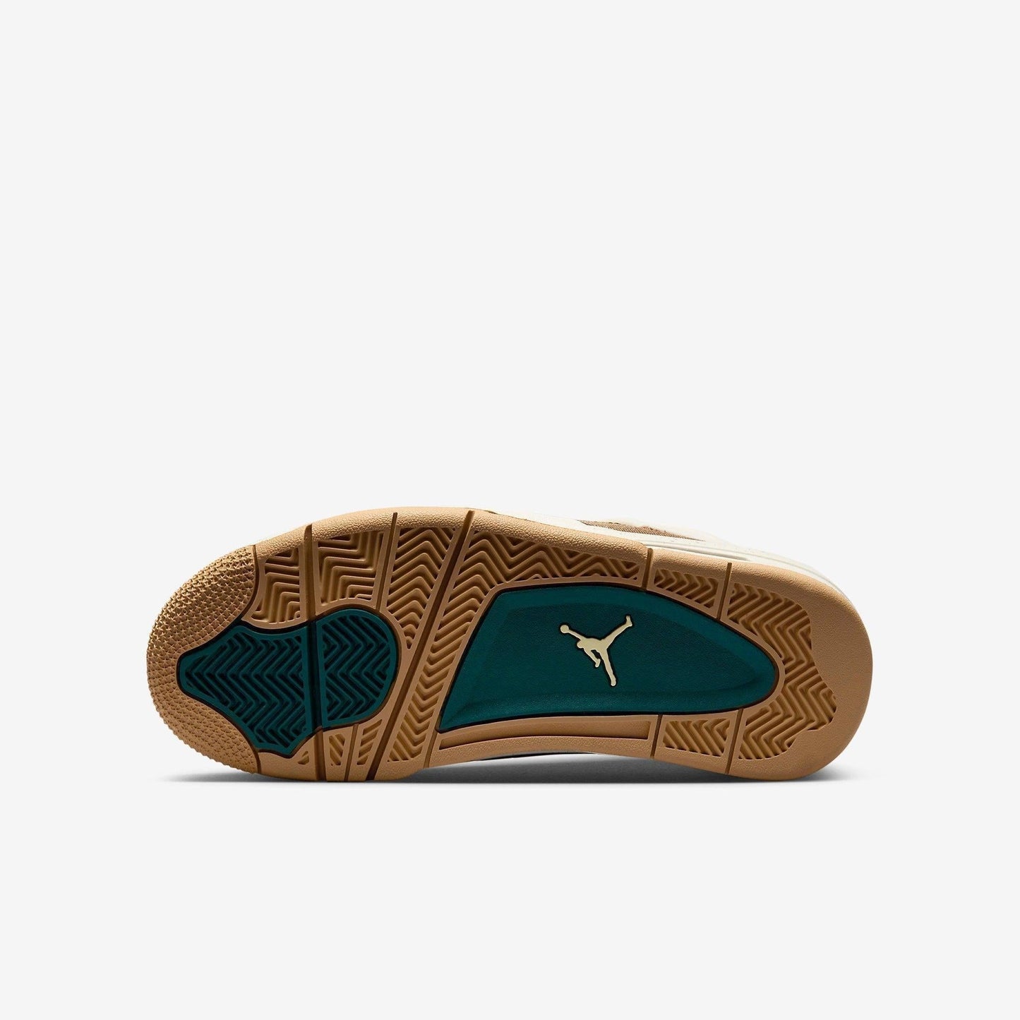 Air Jordan 4 Retro 'Cacao Wow' (2023) (GS) [FB2214-200] Athletic Basketball Sports Sneakers in Cacao Wow / Geode Teal for Unisex Youth Kids Junior Boys Girls - AVBL MRKT (9)