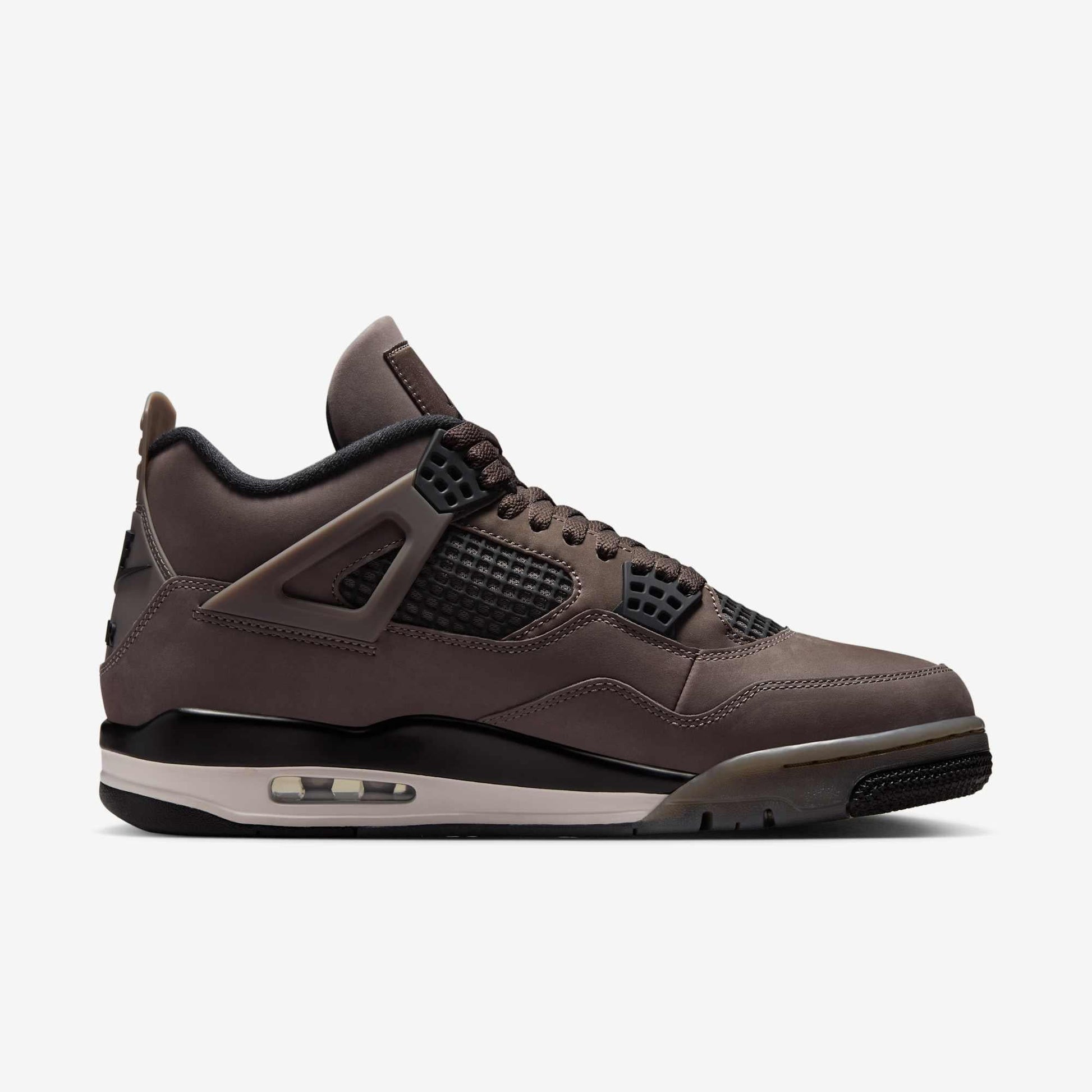 Air Jordan 4 Retro 'Cave Stone' (2025) [FV5029-200] Athletic Basketball Sports Sneakers in Cave Stone / Black - Phantom for Unisex Adult Mens - AVBL MRKT (4)