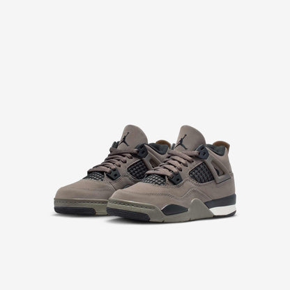 Air Jordan 4 Retro 'Cave Stone' (2025) (PS) [IB4388-200] Athletic Basketball Sports Sneakers in Cave Stone / Black - Phantom for Unisex Little Kids Pre-School Boys Girls - AVBL MRKT (1)