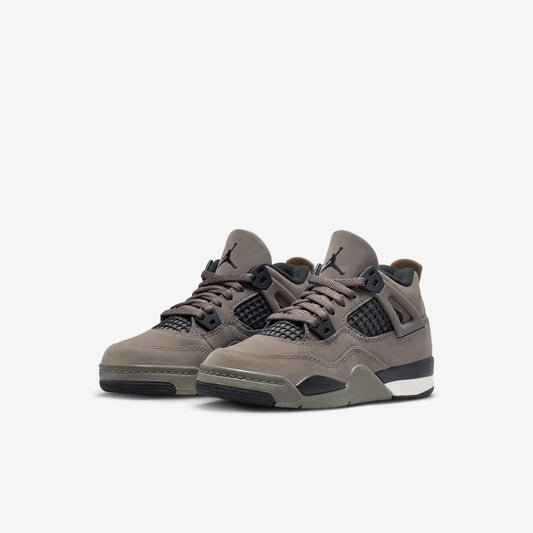 Air Jordan 4 Retro 'Cave Stone' (2025) (PS) [IB4388-200] Athletic Basketball Sports Sneakers in Cave Stone / Black - Phantom for Unisex Little Kids Pre-School Boys Girls - AVBL MRKT (1)
