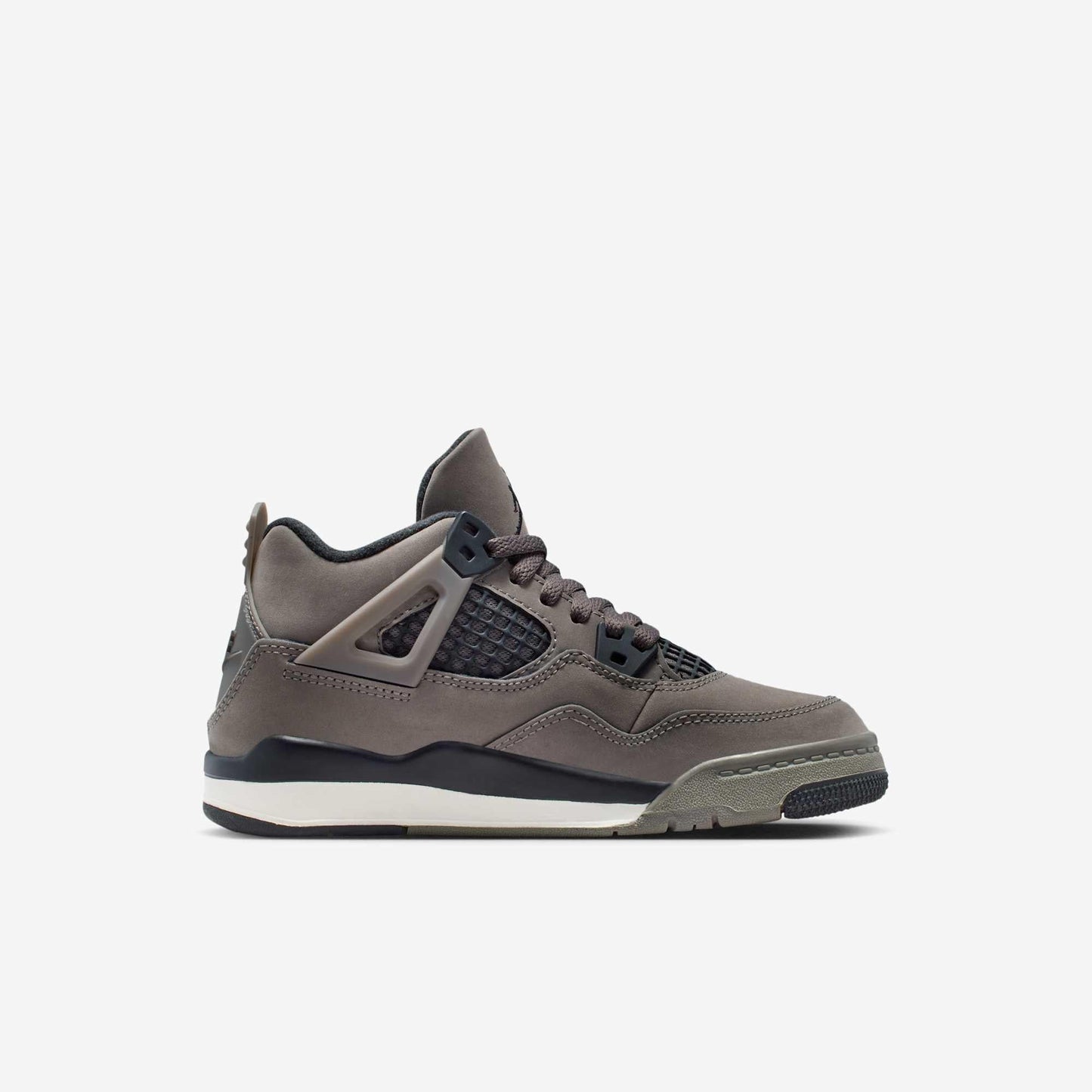 Air Jordan 4 Retro 'Cave Stone' (2025) (PS) [IB4388-200] Athletic Basketball Sports Sneakers in Cave Stone / Black - Phantom for Unisex Little Kids Pre-School Boys Girls - AVBL MRKT (4)