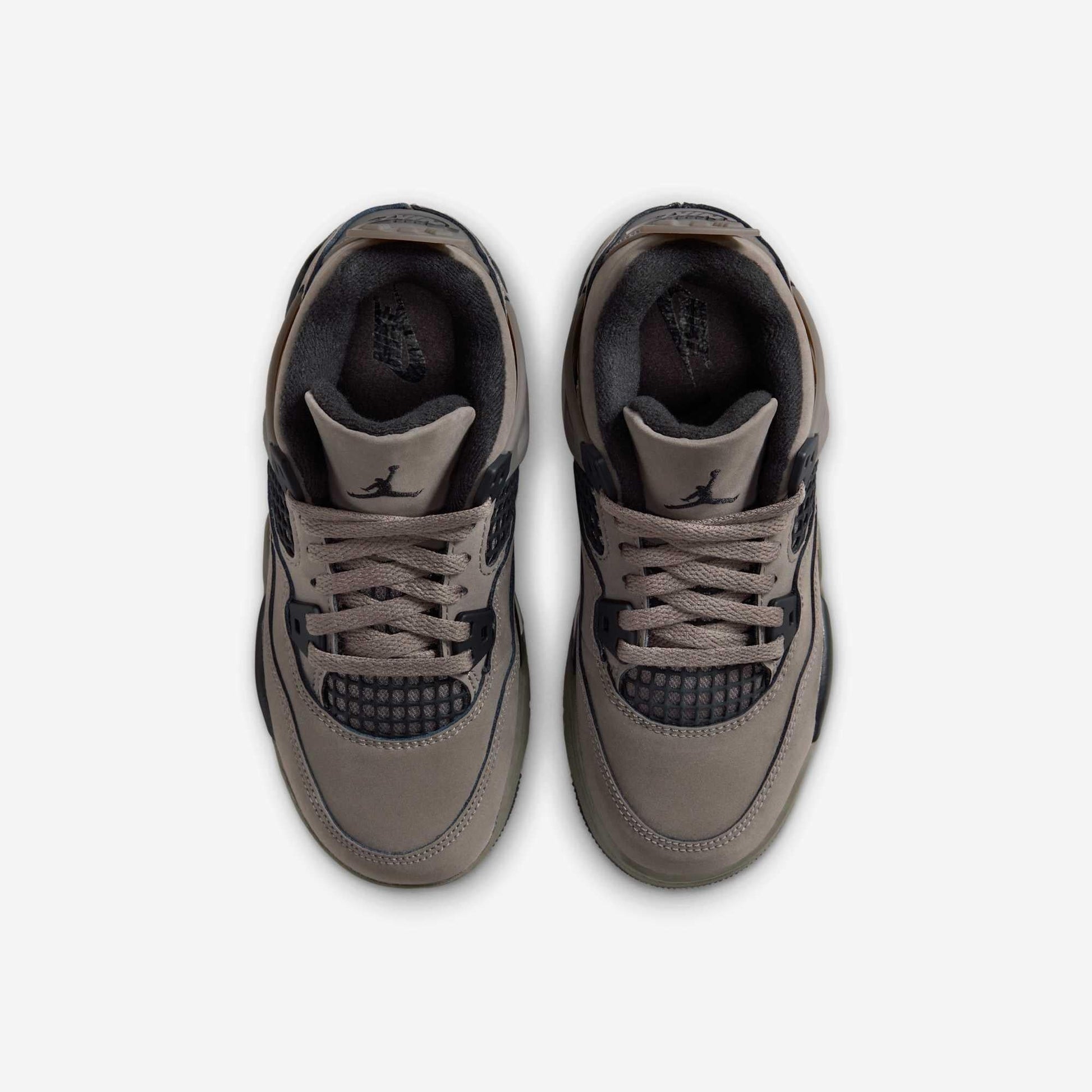 Air Jordan 4 Retro 'Cave Stone' (2025) (PS) [IB4388-200] Athletic Basketball Sports Sneakers in Cave Stone / Black - Phantom for Unisex Little Kids Pre-School Boys Girls - AVBL MRKT (5)