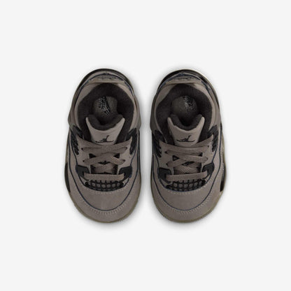 Air Jordan 4 Retro 'Cave Stone' (2025) (TD) [IB4387-200] Athletic Basketball Sports Sneakers in Cave Stone / Black - Phantom for Unisex Baby Infant Toddler - AVBL MRKT (5)