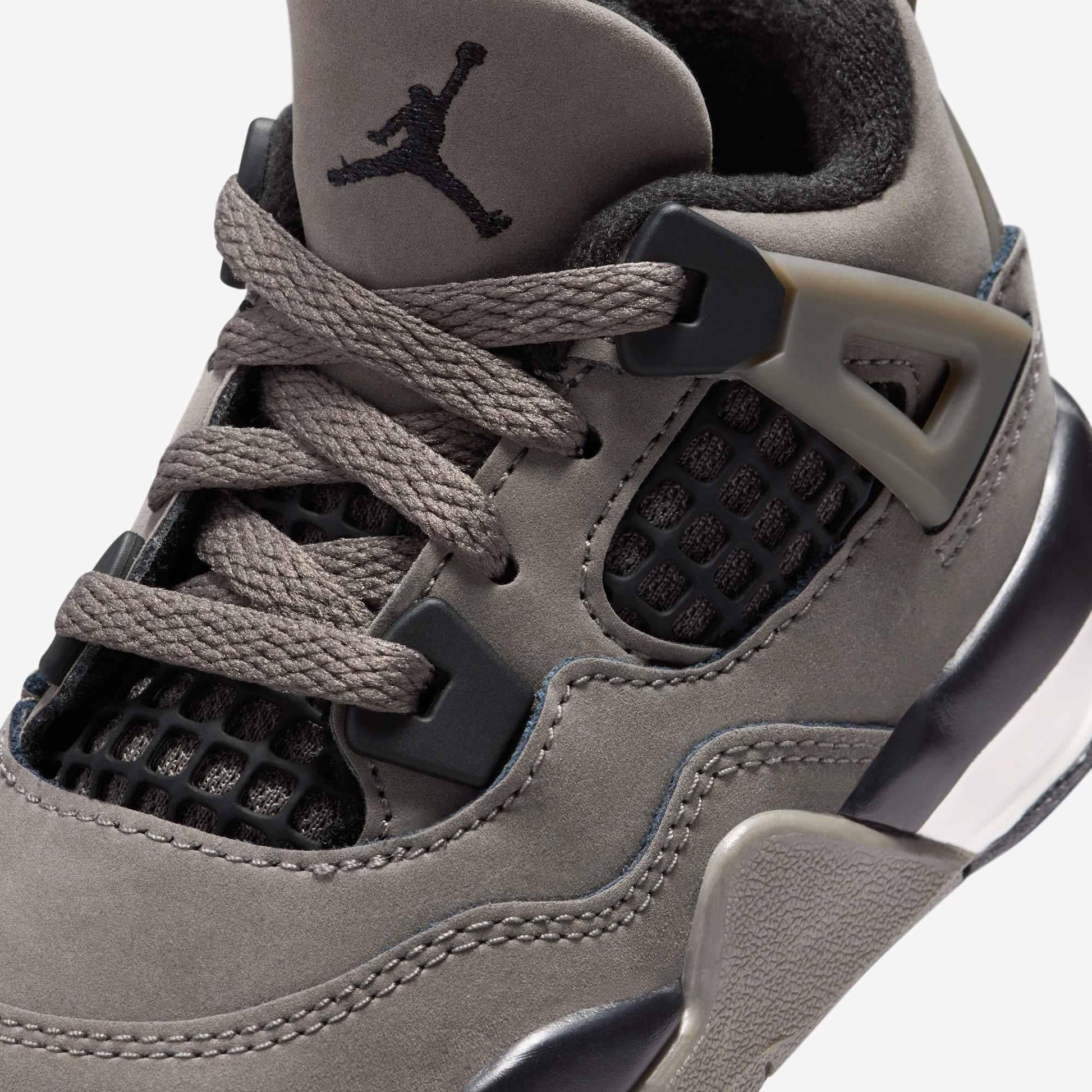 Air Jordan 4 Retro 'Cave Stone' (2025) (TD) [IB4387-200] Athletic Basketball Sports Sneakers in Cave Stone / Black - Phantom for Unisex Baby Infant Toddler - AVBL MRKT (7)
