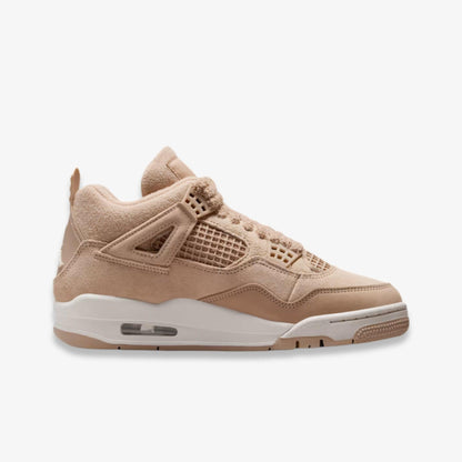 Air Jordan 4 Retro 'Cozy Girl' (2025) (Womens) [HV0823-200] Athletic Basketball Sports Sneakers in Hemp / Light Orewood Brown for Unisex Adult Female Ladies Girls WMNS - AVBL MRKT (4)