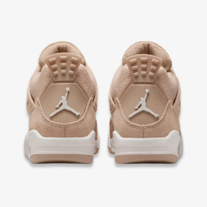 Air Jordan 4 Retro 'Cozy Girl' (2025) (Womens) [HV0823-200] Athletic Basketball Sports Sneakers in Hemp / Light Orewood Brown for Unisex Adult Female Ladies Girls WMNS - AVBL MRKT (6)