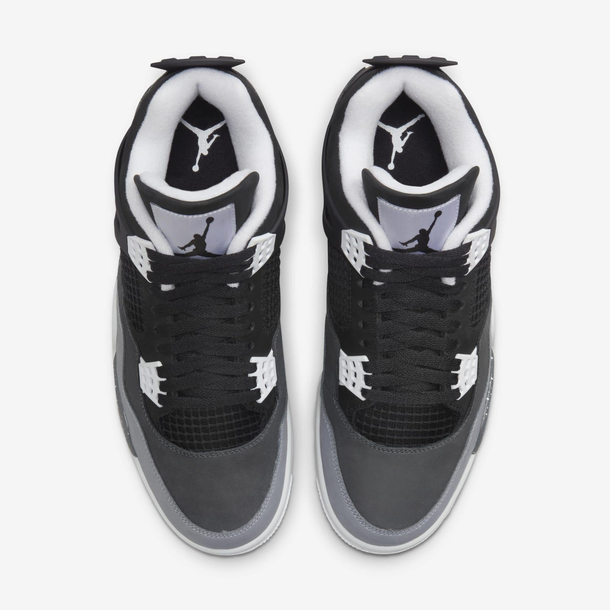 Air Jordan 4 Retro 'Fear' (2024) [FQ8138-002] Athletic Basketball Sports Sneakers in Black / White - Anthracite - Black for Unisex Adult Mens - AVBL MRKT (5)