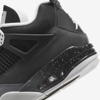 Air Jordan 4 Retro 'Fear' (2024) [FQ8138-002] Athletic Basketball Sports Sneakers in Black / White - Anthracite - Black for Unisex Adult Mens - AVBL MRKT (8)