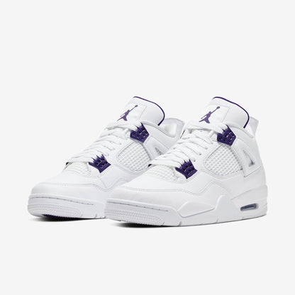 Air Jordan 4 Retro 'Metallic Court Purple / White' (2020) [CT8527-115] Athletic Basketball Sports Sneakers for Unisex Adult Mens - AVBL MRKT (1)