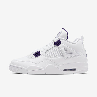 Air Jordan 4 Retro 'Metallic Court Purple / White' (2020) [CT8527-115] Athletic Basketball Sports Sneakers for Unisex Adult Mens - AVBL MRKT (2)