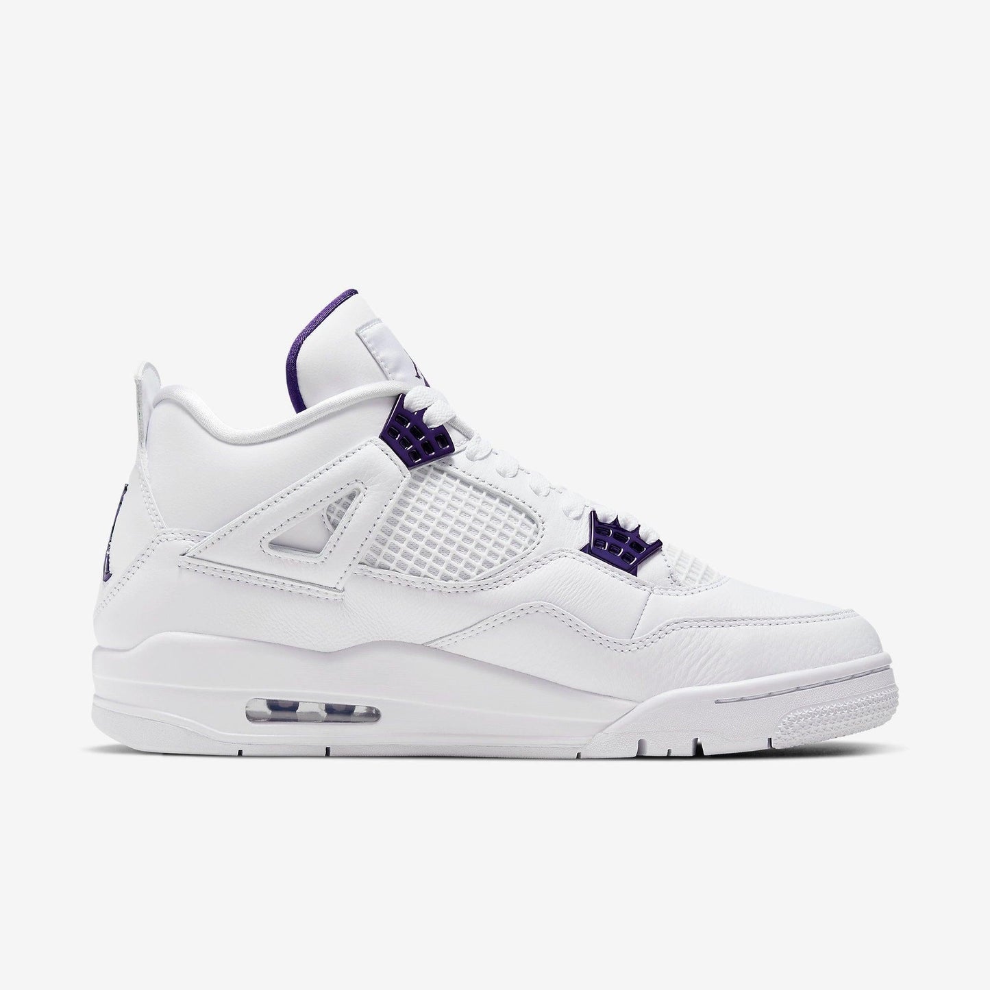 Air Jordan 4 Retro 'Metallic Court Purple / White' (2020) [CT8527-115] Athletic Basketball Sports Sneakers for Unisex Adult Mens - AVBL MRKT (4)