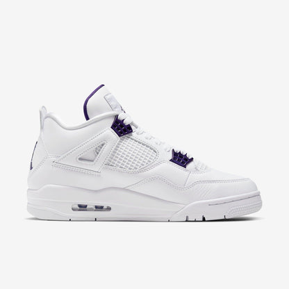 Air Jordan 4 Retro 'Metallic Court Purple / White' (2020) [CT8527-115] Athletic Basketball Sports Sneakers for Unisex Adult Mens - AVBL MRKT (4)