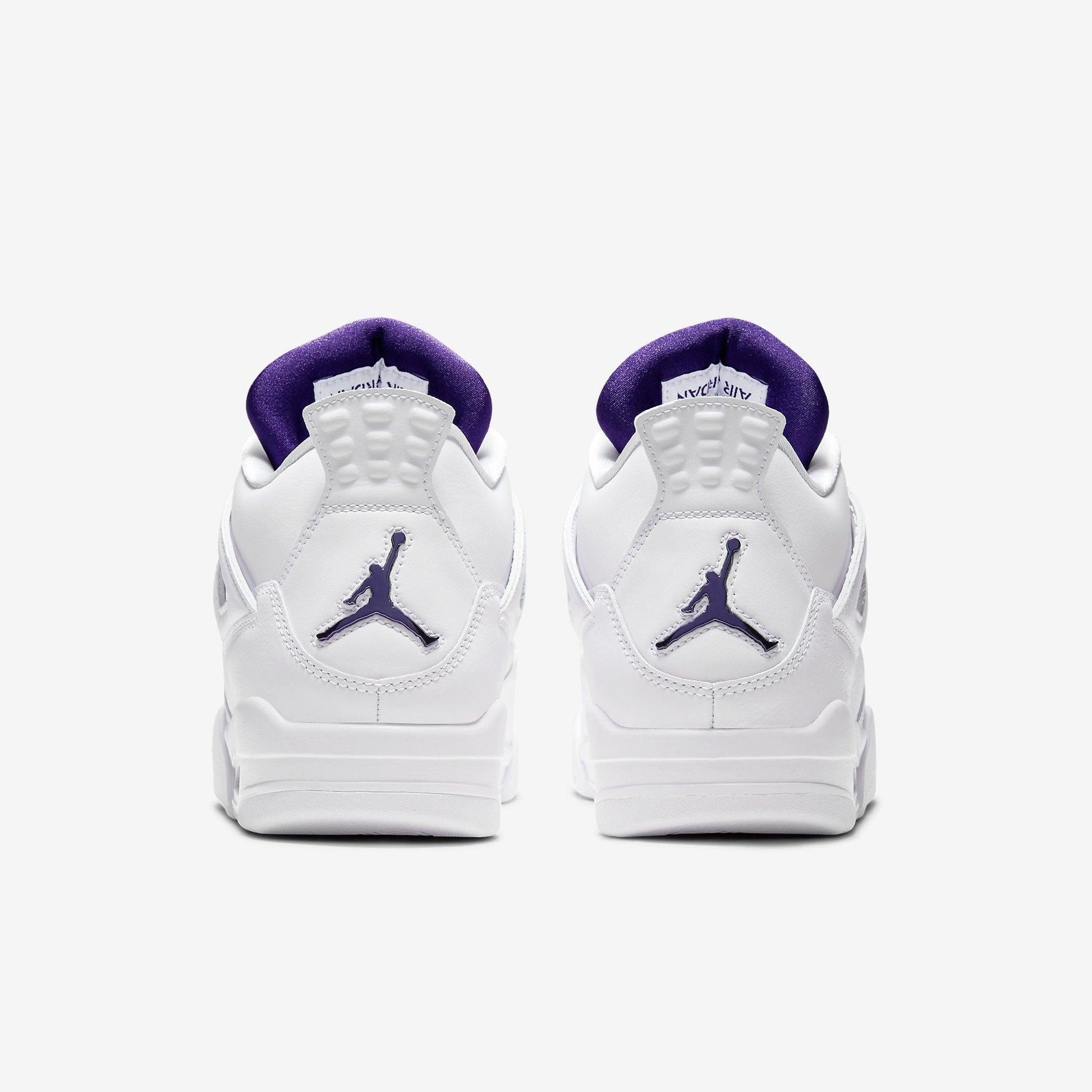 Air Jordan 4 Retro 'Metallic Court Purple / White' (2020) [CT8527-115] Athletic Basketball Sports Sneakers for Unisex Adult Mens - AVBL MRKT (6)