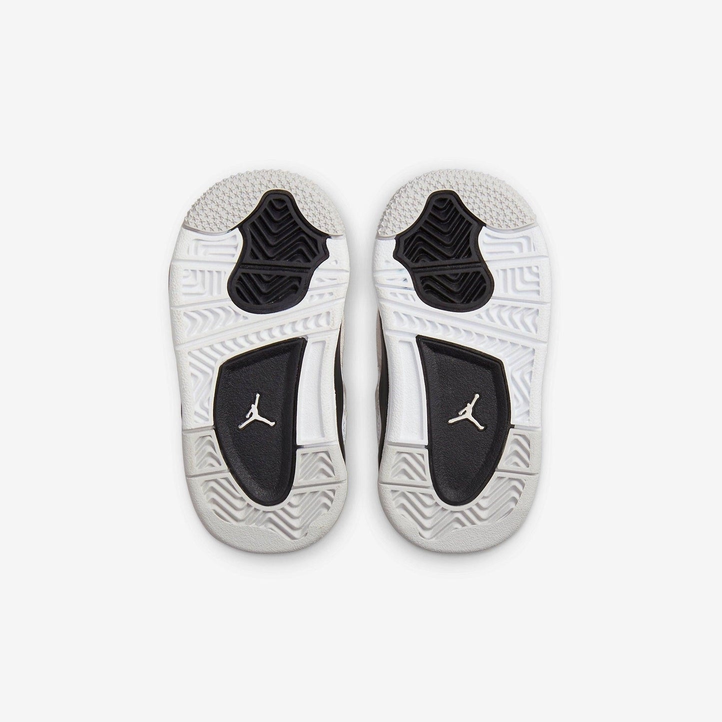 Air Jordan 4 Retro 'Military Black' (2022) (TD) [BQ7670-111] Athletic Basketball Sports Sneakers in White / Black - Neutral Grey for Unisex Baby Infant Toddler - AVBL MRKT (8)