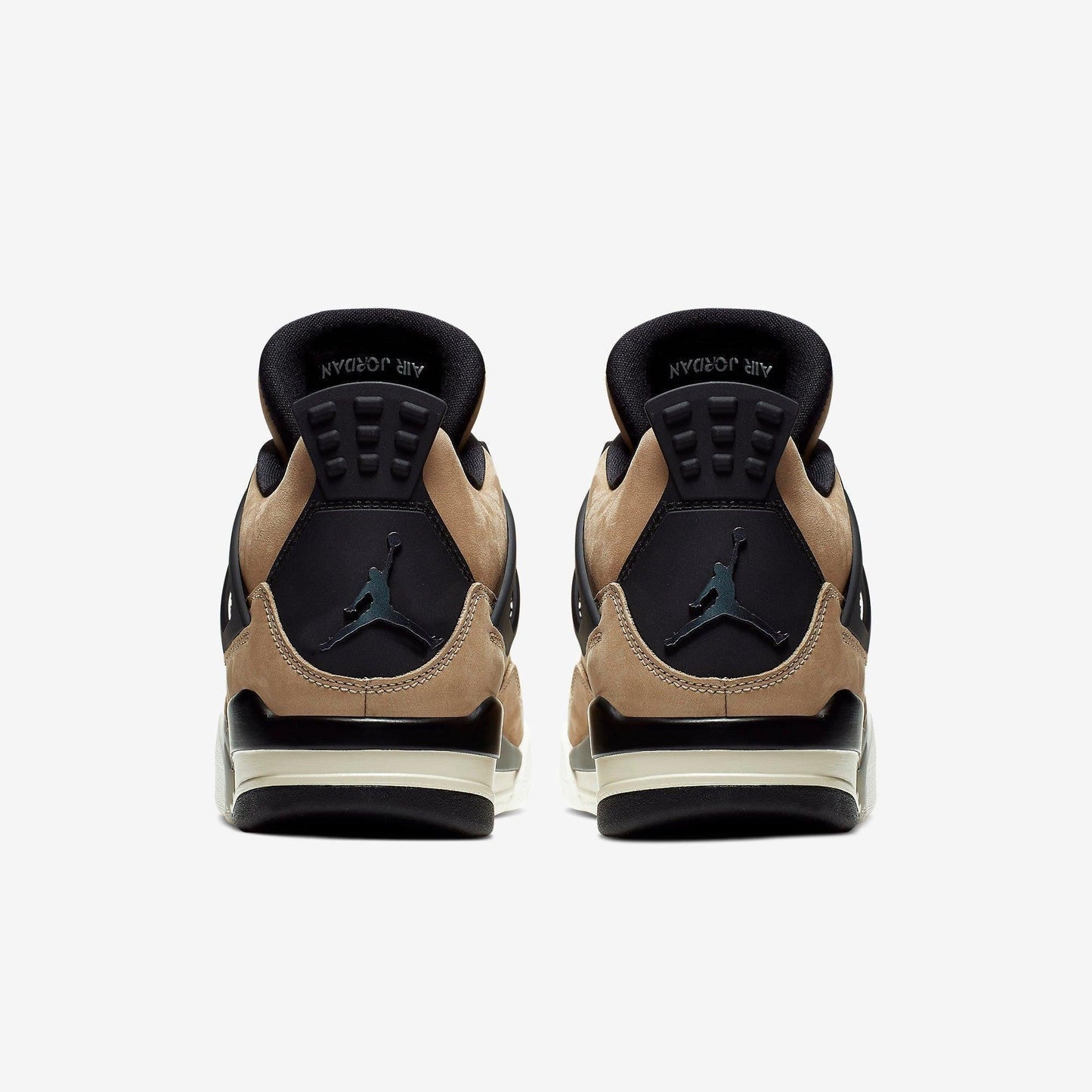 Air Jordan 4 Retro 'Mushroom' (2019) (Womens) [AQ9129-200] Athletic Basketball Sports Sneakers in Mushroom / Multi-Color - Black for Unisex Adult Female Ladies Girls WMNS - AVBL MRKT (6)
