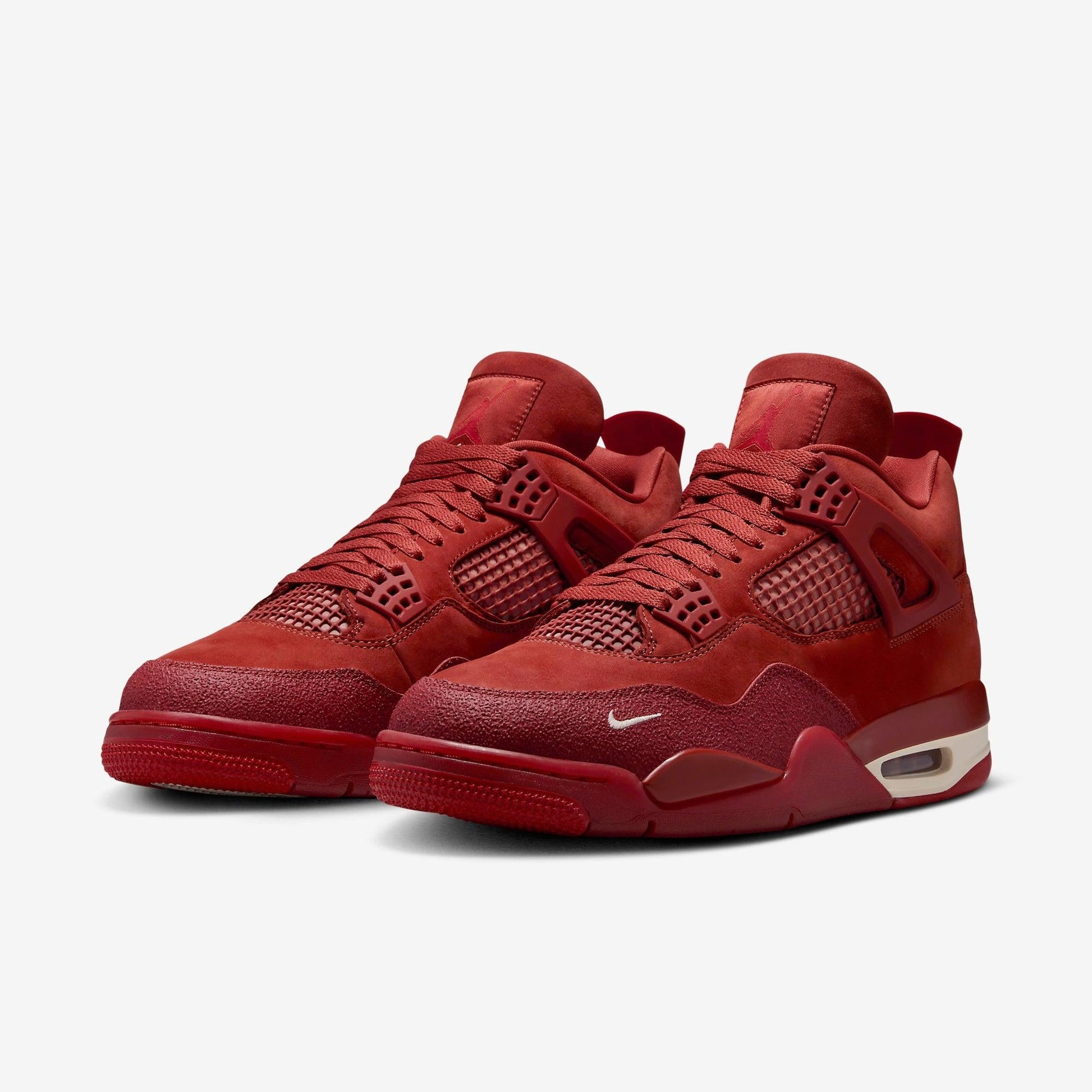 Air Jordan 4 Retro OG SP x Nigel Sylvester 'Brick by Brick' (2025) [HF4340-800] Athletic Basketball Sports Sneakers in Firewood Orange / Sail - Cinnabar for Unisex Adult Mens - AVBL MRKT (1)