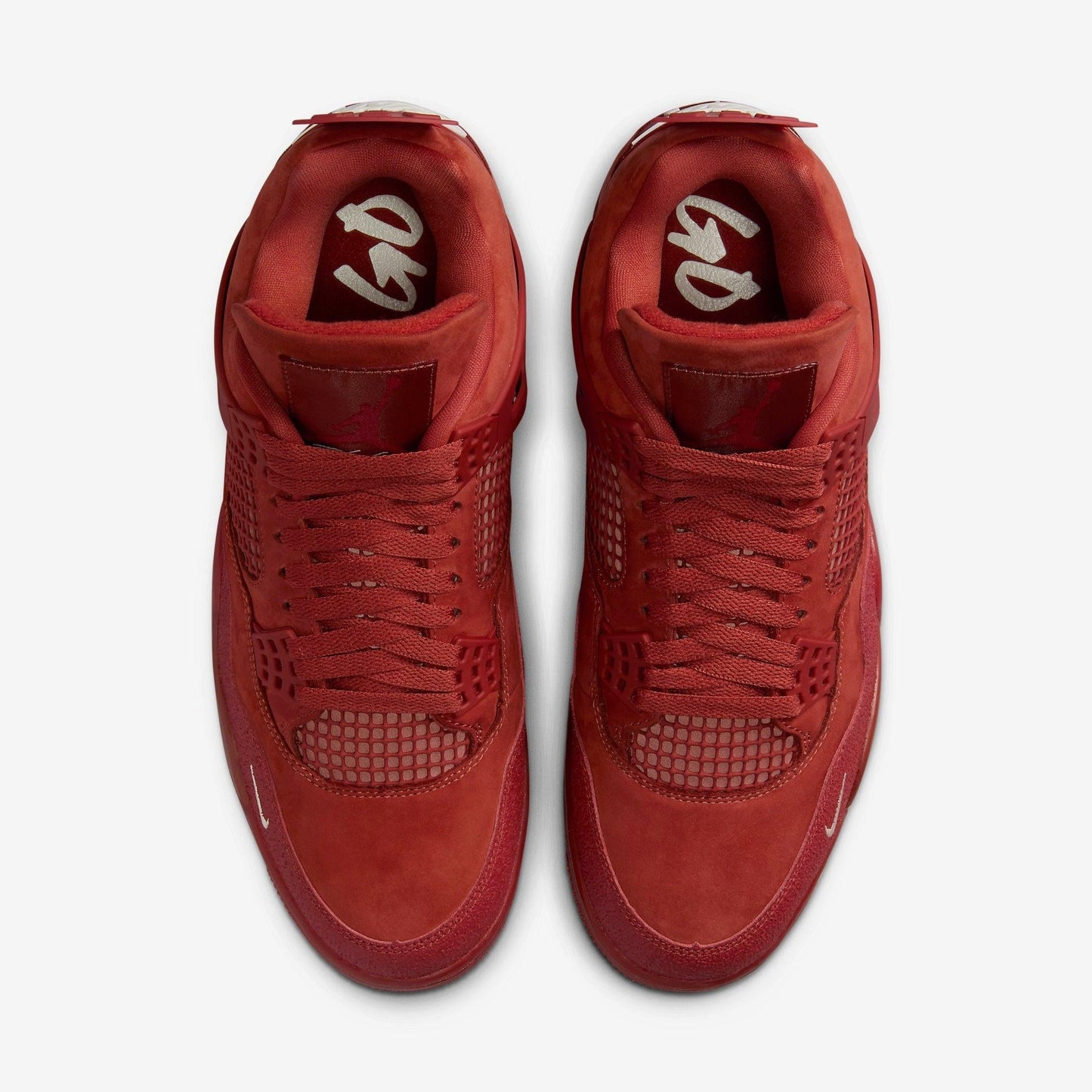 Air Jordan 4 Retro OG SP x Nigel Sylvester 'Brick by Brick' (2025) [HF4340-800] Athletic Basketball Sports Sneakers in Firewood Orange / Sail - Cinnabar for Unisex Adult Mens - AVBL MRKT (5)