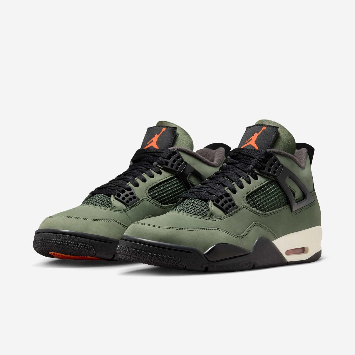 Air Jordan 4 Retro OG SP x UNDFTD / Undefeated 'Deep Green' (2025) [IB1519-200] Athletic Basketball Sports Sneakers in Deep Green / Clementine - Black for Unisex Adult Mens - AVBL MRKT (1)