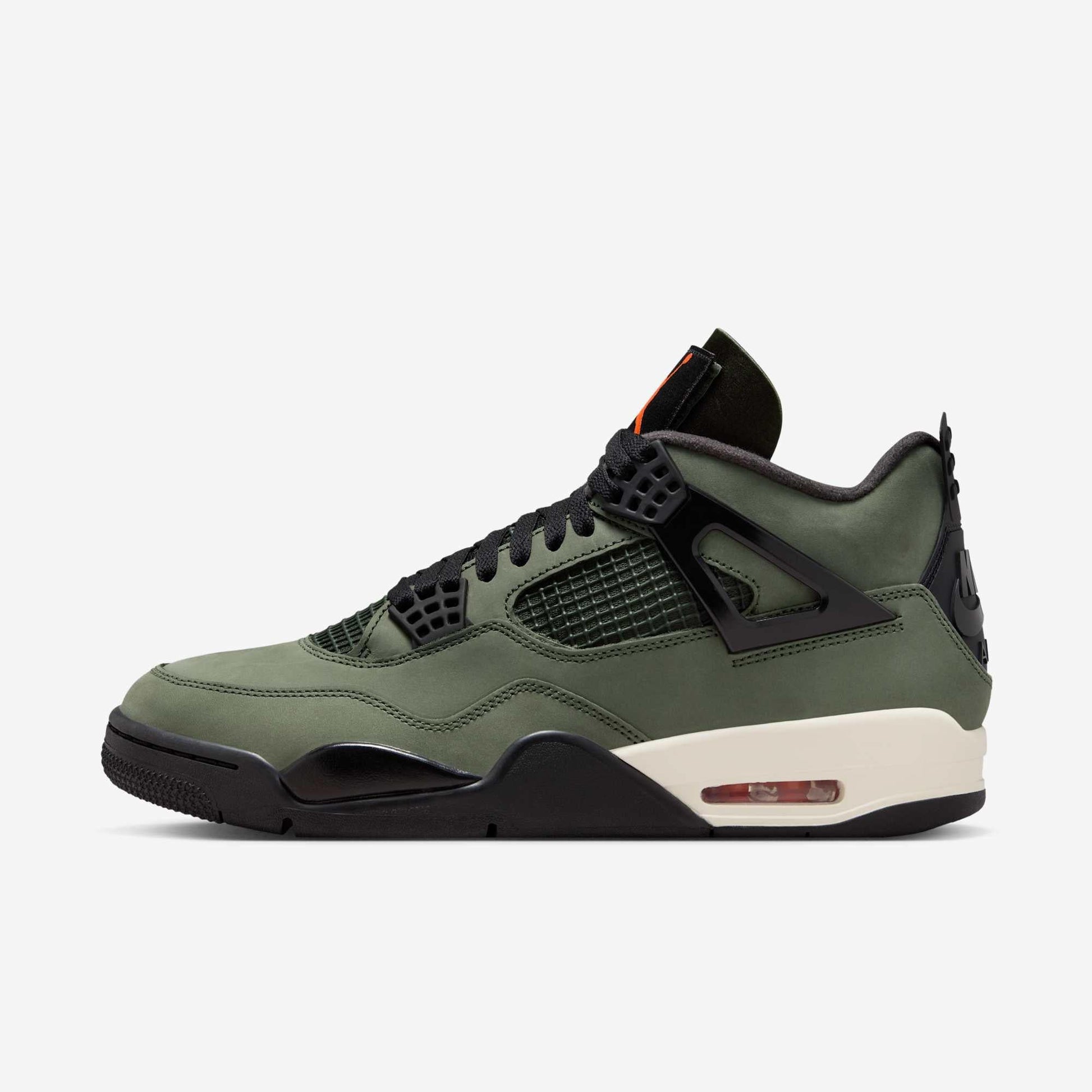 Air Jordan 4 Retro OG SP x UNDFTD / Undefeated 'Deep Green' (2025) [IB1519-200] Athletic Basketball Sports Sneakers in Deep Green / Clementine - Black for Unisex Adult Mens - AVBL MRKT (2)