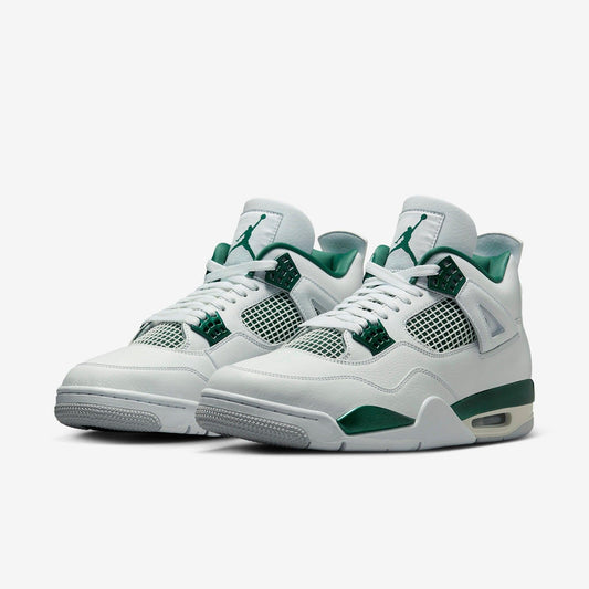 Air Jordan 4 Retro 'Oxidized Green' (2024) [FQ8138-103] Athletic Basketball Sports Sneakers in White / Oxidized Green - White for Unisex Adult Mens - AVBL MRKT (1)