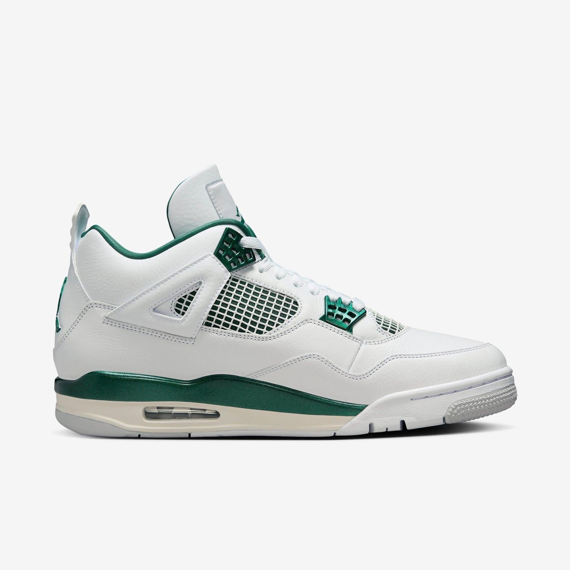 Air Jordan 4 Retro 'Oxidized Green' (2024) [FQ8138-103] Athletic Basketball Sports Sneakers in White / Oxidized Green - White for Unisex Adult Mens - AVBL MRKT (4)