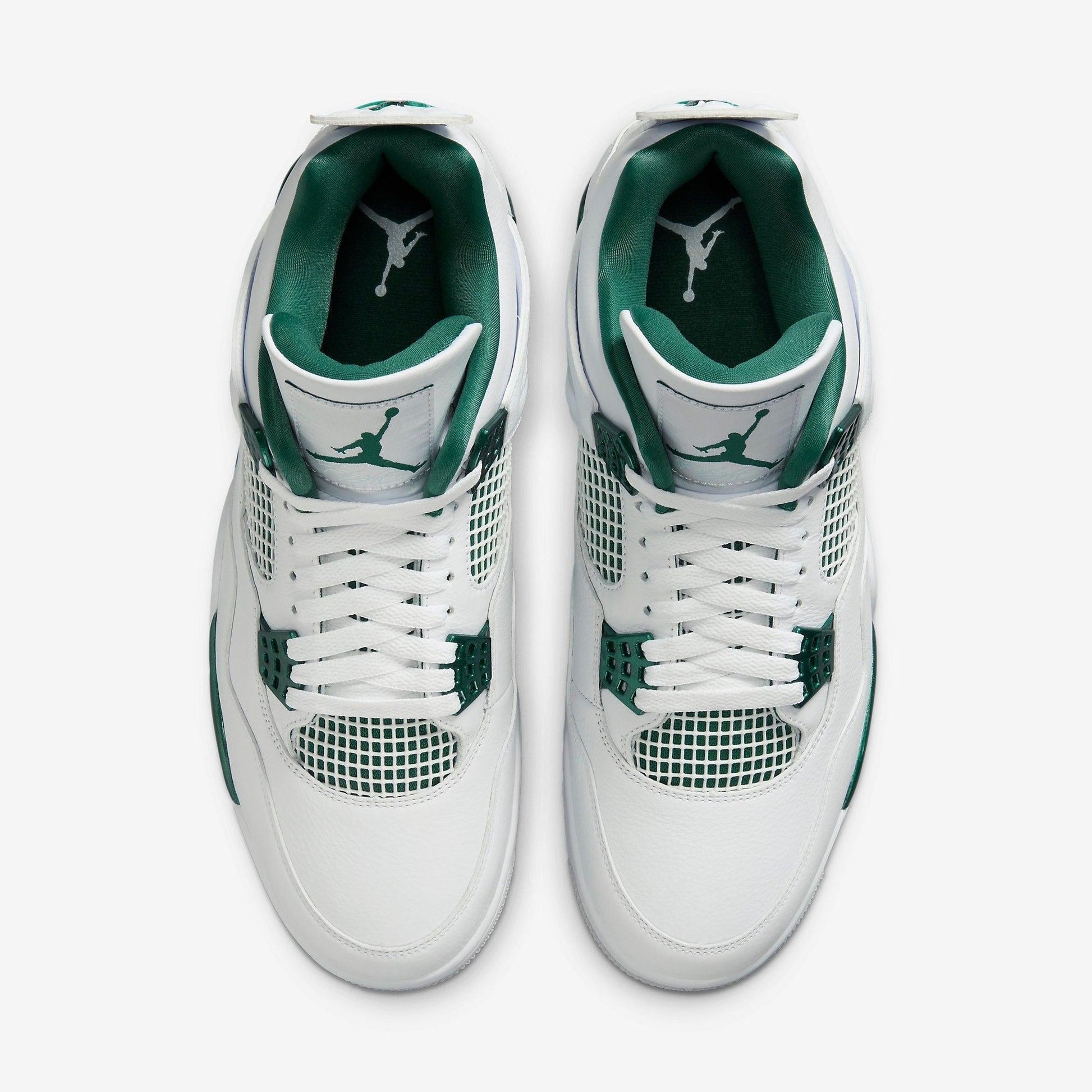 Air Jordan 4 Retro 'Oxidized Green' (2024) [FQ8138-103] Athletic Basketball Sports Sneakers in White / Oxidized Green - White for Unisex Adult Mens - AVBL MRKT (5)