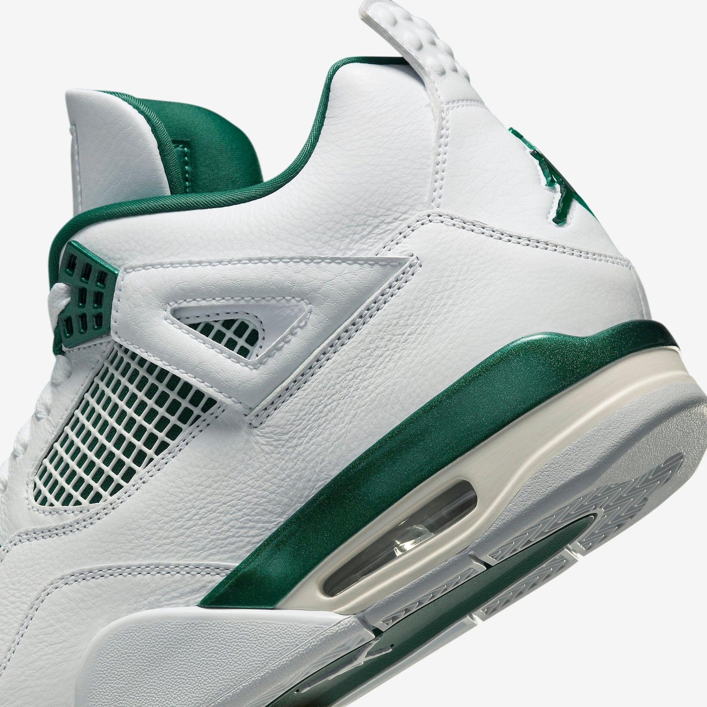 Air Jordan 4 Retro 'Oxidized Green' (2024) [FQ8138-103] Athletic Basketball Sports Sneakers in White / Oxidized Green - White for Unisex Adult Mens - AVBL MRKT (8)