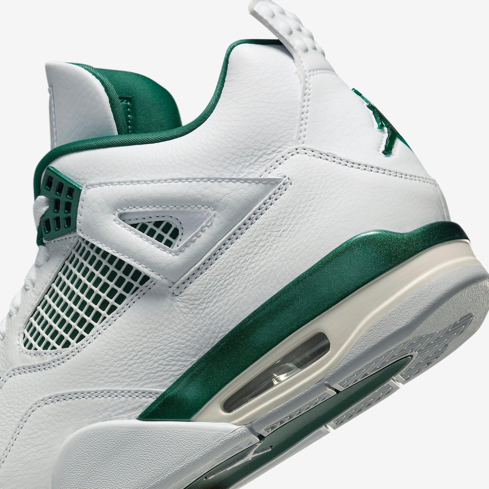Air Jordan 4 Retro 'Oxidized Green' (2024) [FQ8138-103] Athletic Basketball Sports Sneakers in White / Oxidized Green - White for Unisex Adult Mens - AVBL MRKT (8)