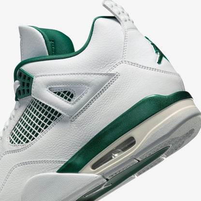 Air Jordan 4 Retro 'Oxidized Green' (2024) [FQ8138-103] Athletic Basketball Sports Sneakers in White / Oxidized Green - White for Unisex Adult Mens - AVBL MRKT (8)