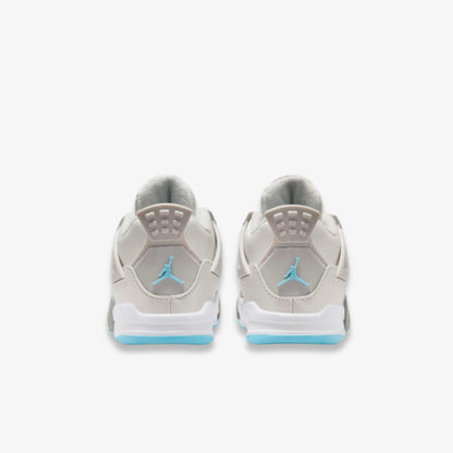Air Jordan 4 Retro 'Photon Dust' (2025) (TD) [HV4759-014] Athletic Basketball Sports Sneakers in Photon Dust / Flat Pewter - White - Blue Chill for Unisex Baby Infant Toddler - AVBL MRKT (6)