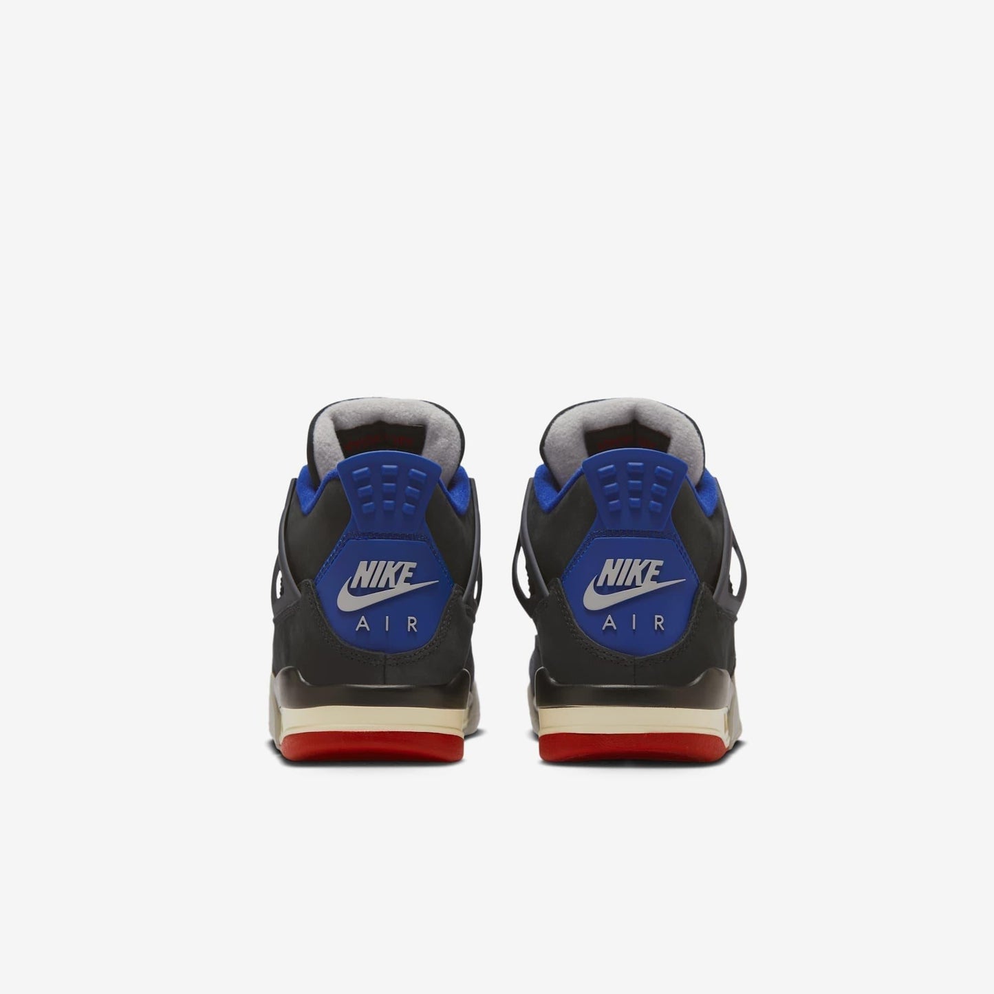 Air Jordan 4 Retro 'Rare Air' (2025) (GS) [IB4171-003] Athletic Basketball Sports Sneakers in Black / Fire Red - Deep Royal Blue for Unisex Youth Kids Junior Boys Girls - AVBL MRKT (6)