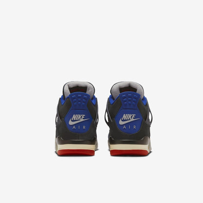 Air Jordan 4 Retro 'Rare Air' (2025) (GS) [IB4171-003] Athletic Basketball Sports Sneakers in Black / Fire Red - Deep Royal Blue for Unisex Youth Kids Junior Boys Girls - AVBL MRKT (6)