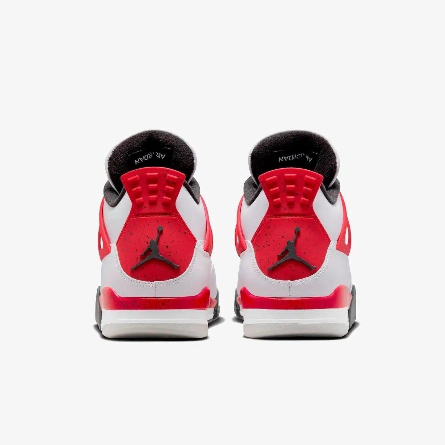 Air Jordan 4 Retro 'Red Cement' (2023) [DH6927-161] Athletic Basketball Sports Sneakers in White / Fire Red - Black for Unisex Adult Mens - AVBL MRKT (6)