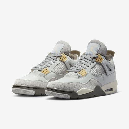 Air Jordan 4 Retro SE 'Craft' (2023) [DV3742-021] Athletic Basketball Sports Sneakers in Photon Dust / Pale Vanilla for Unisex Adult Mens - AVBL MRKT (1)