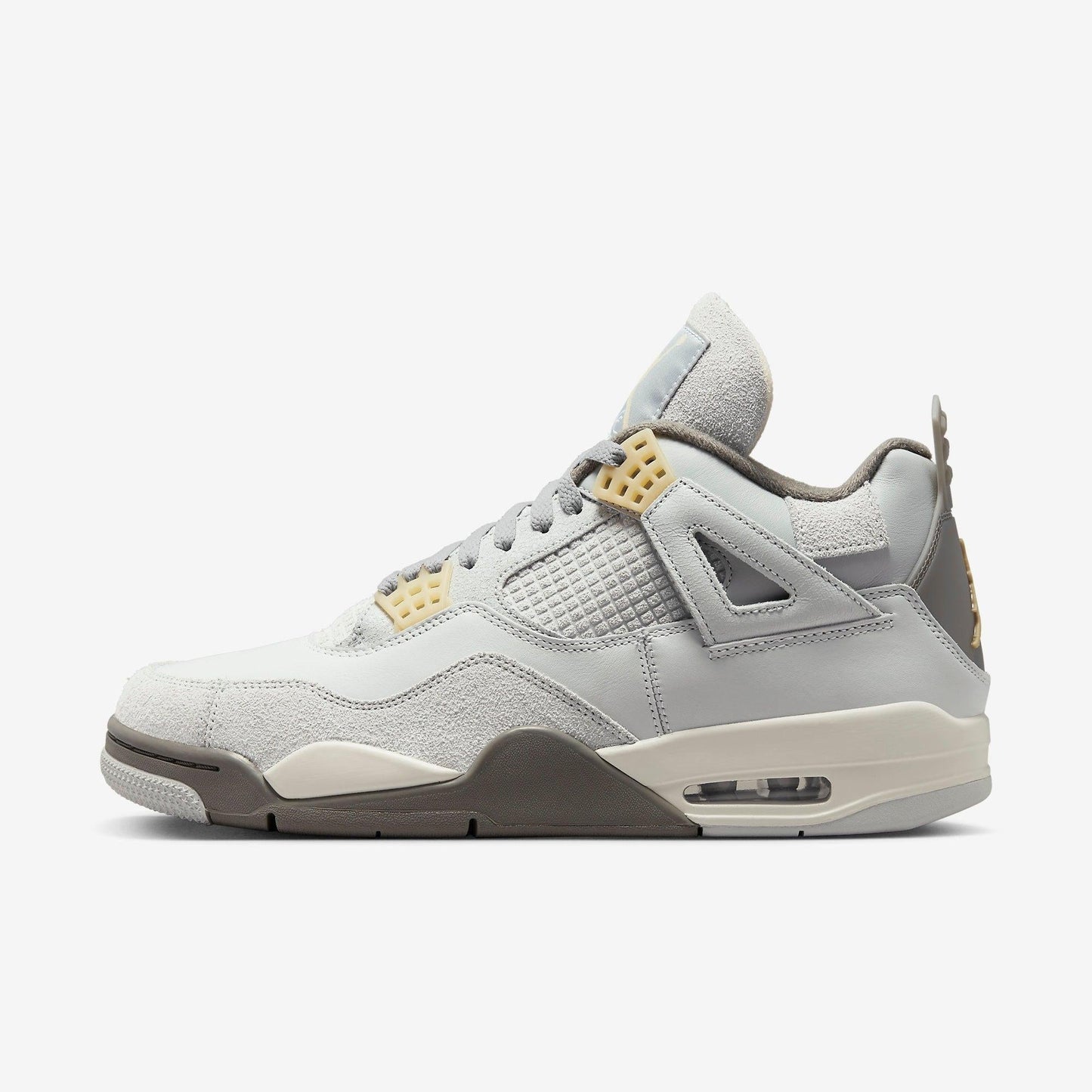 Air Jordan 4 Retro SE 'Craft' (2023) [DV3742-021] Athletic Basketball Sports Sneakers in Photon Dust / Pale Vanilla for Unisex Adult Mens - AVBL MRKT (2)