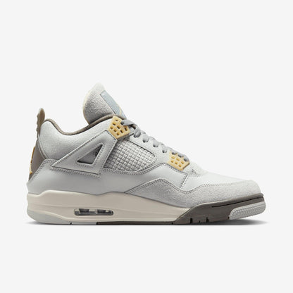 Air Jordan 4 Retro SE 'Craft' (2023) [DV3742-021] Athletic Basketball Sports Sneakers in Photon Dust / Pale Vanilla for Unisex Adult Mens - AVBL MRKT (4)