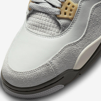 Air Jordan 4 Retro SE 'Craft' (2023) [DV3742-021] Athletic Basketball Sports Sneakers in Photon Dust / Pale Vanilla for Unisex Adult Mens - AVBL MRKT (7)