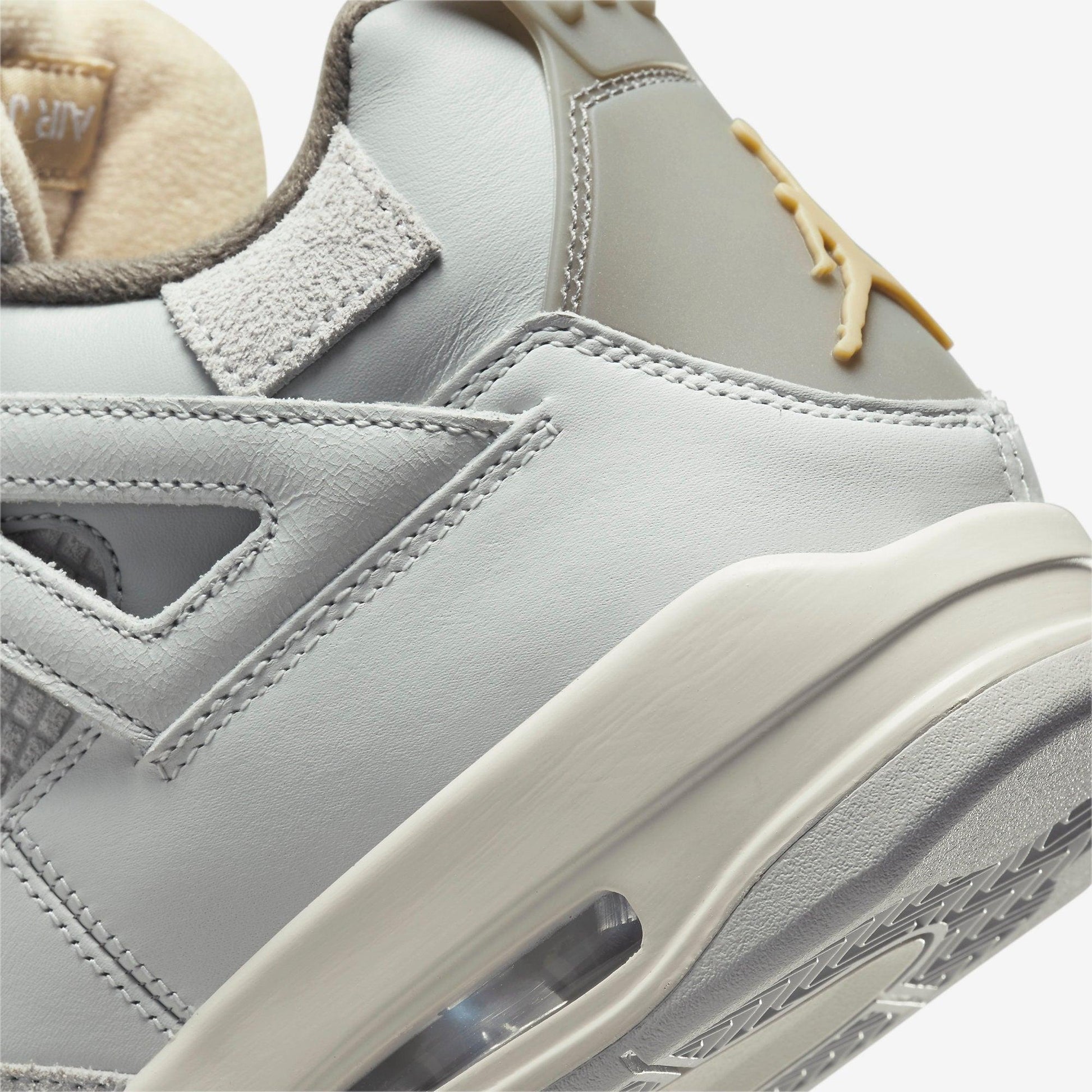 Air Jordan 4 Retro SE 'Craft' (2023) [DV3742-021] Athletic Basketball Sports Sneakers in Photon Dust / Pale Vanilla for Unisex Adult Mens - AVBL MRKT (8)