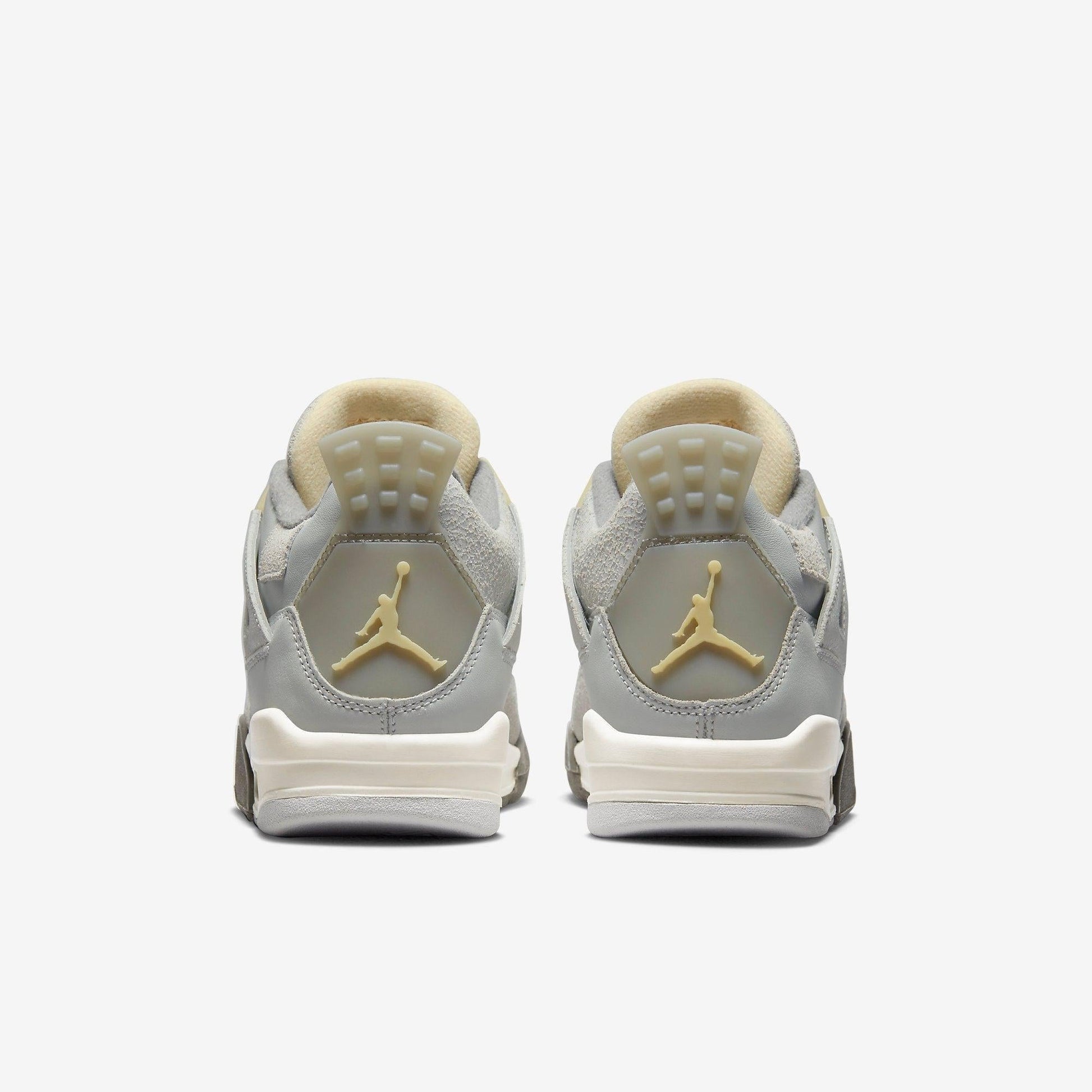 Air Jordan 4 Retro SE 'Craft' (2023) (GS) [DV2262-021] Athletic Basketball Sports Sneakers in Photon Dust / Pale Vanilla for Unisex Youth Kids Junior Boys Girls - AVBL MRKT (6)